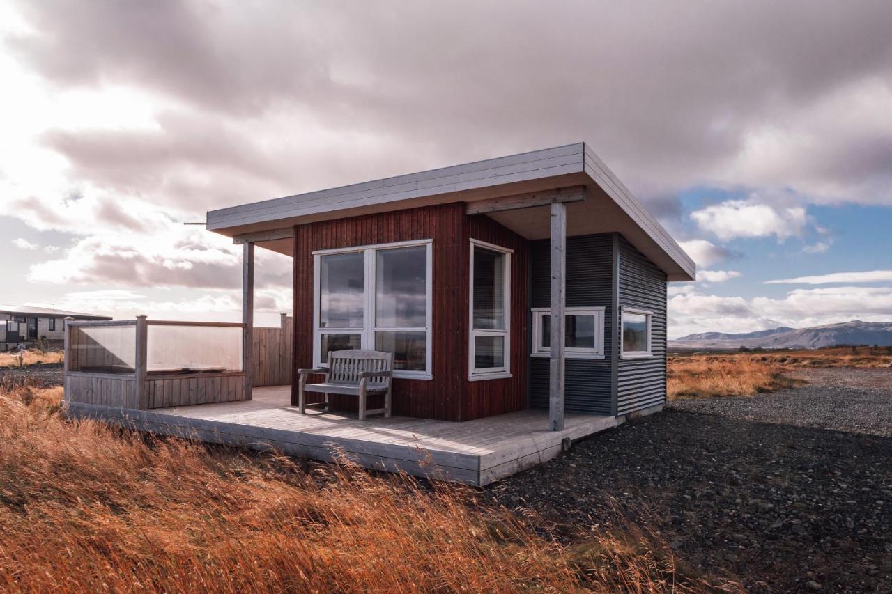 Blue View Cabin 7B With Private Hot Tub Selfoss Bagian luar foto